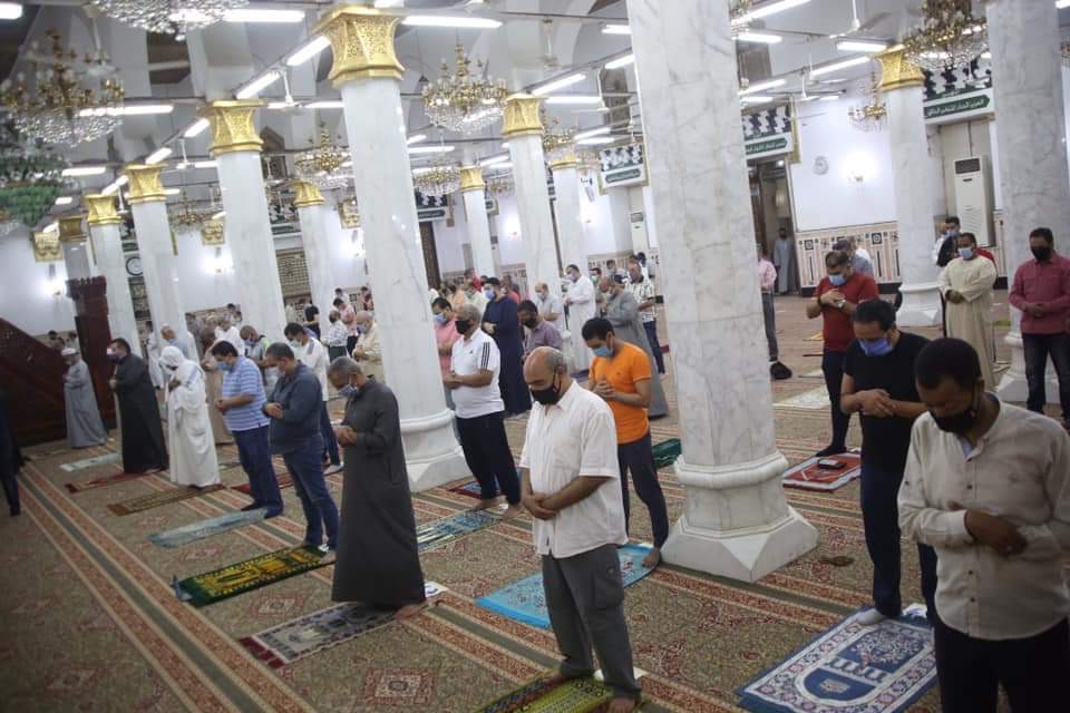 عودة صلاة الجمعة بالمساجد الكبرى بمصر 