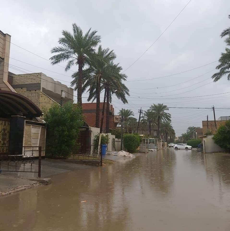 المدن تغرق.. أمطار غزيرة تثير القلق في العراق