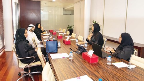 دبي لرعاية النساء والأطفال تستقبل وفداً من شرطة عجمان
