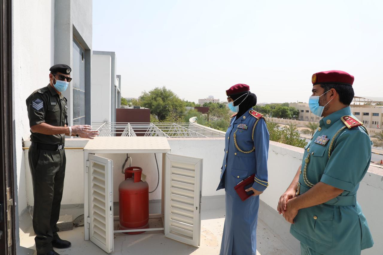 الدفاع المدني عجمان يكثف حملاته التفتيشية على أنظمة الغاز بالإمارة