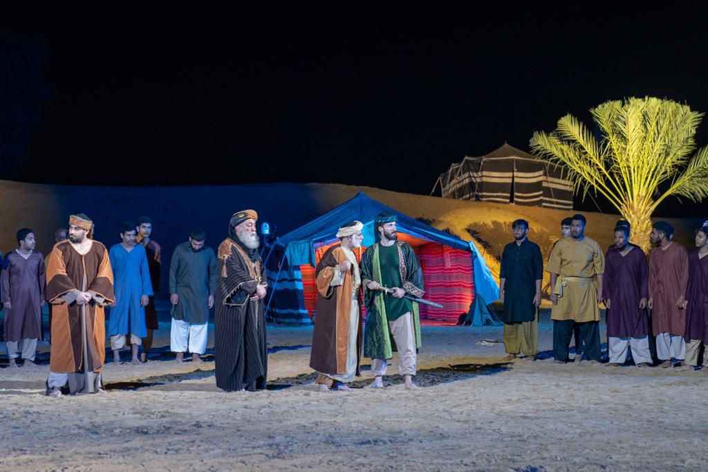 العرض الإماراتي "سلوم العرب" يفتتح مهرجان الشارقة للمسرح الصحراوي
