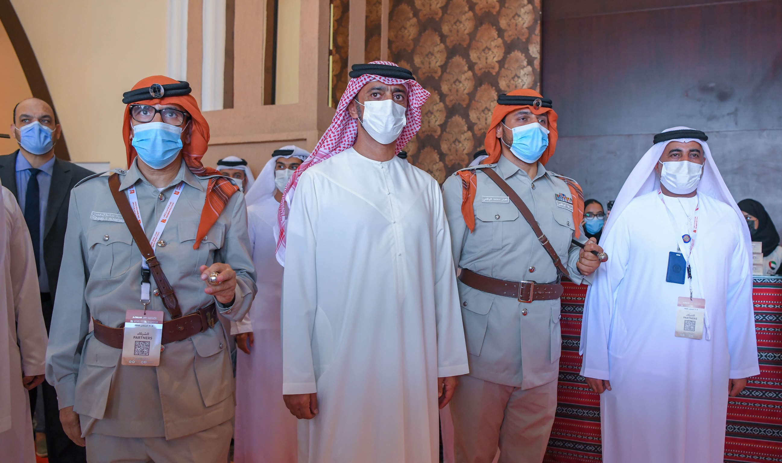 عمار النعيمي يشيد بمشاركة شرطة أبوظبي في مهرجان ليوا عجمان للرطب والعسل