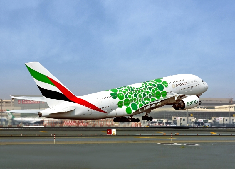 طائرة الإمارات A380 إلى الرياض اعتباراً من 21 الجاري