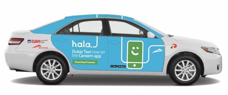 إطلاق خدمة «هلا» لحجز سيارات الأجرة في دبي
