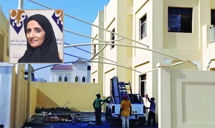 90 نسبة إنجاز مشروع 10 فلل سكنية تشيّدها «حميد الخيرية» في عجمان