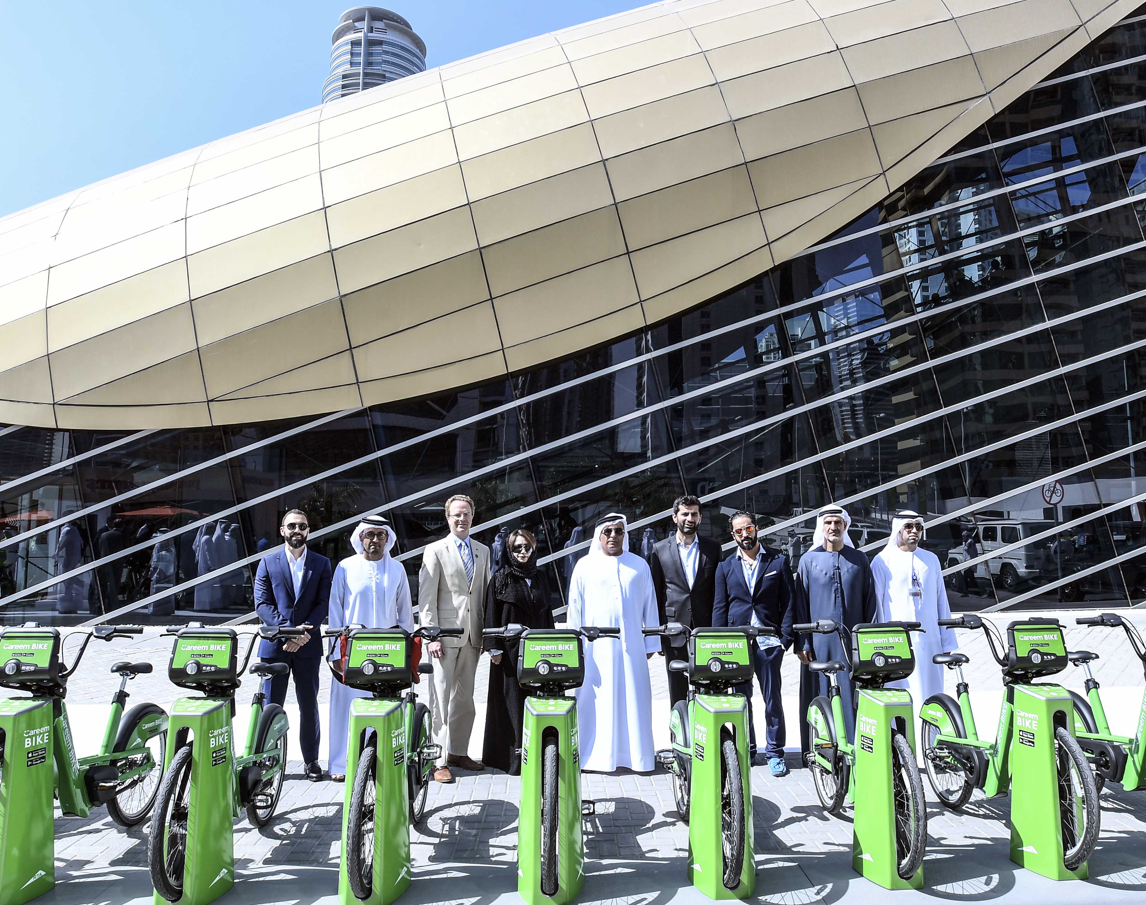 طرق دبي و كريم تطلقان خدمة تأجير الدراجات الهوائية
