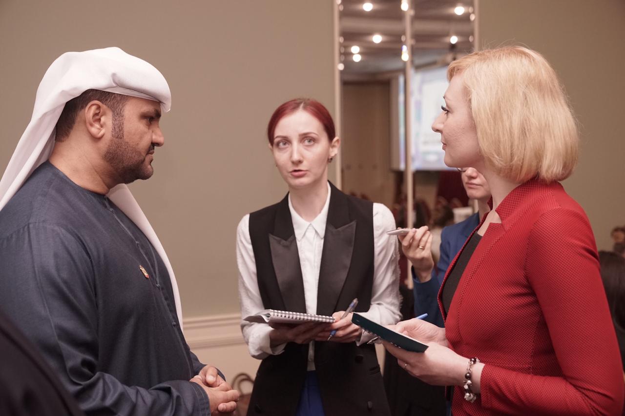 مدينة عجمان الإعلامية تستعرض مزايا استثمار الإعلام الرقمي في أولى رحلاتها الترويجية الدولية بموسكو