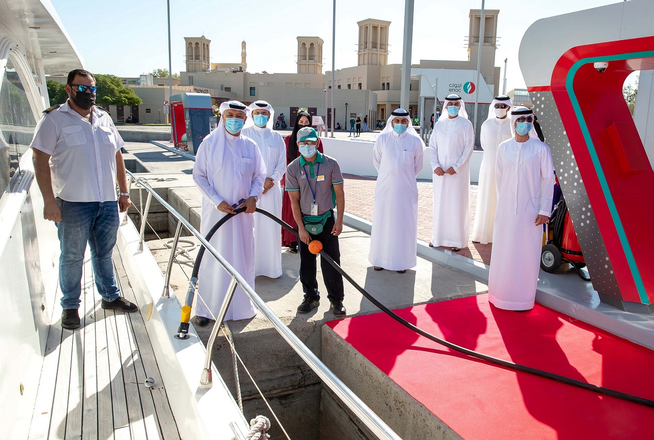 مجموعة اينوك تفتتح محطتي خدمة وقود بحريتين في دبي