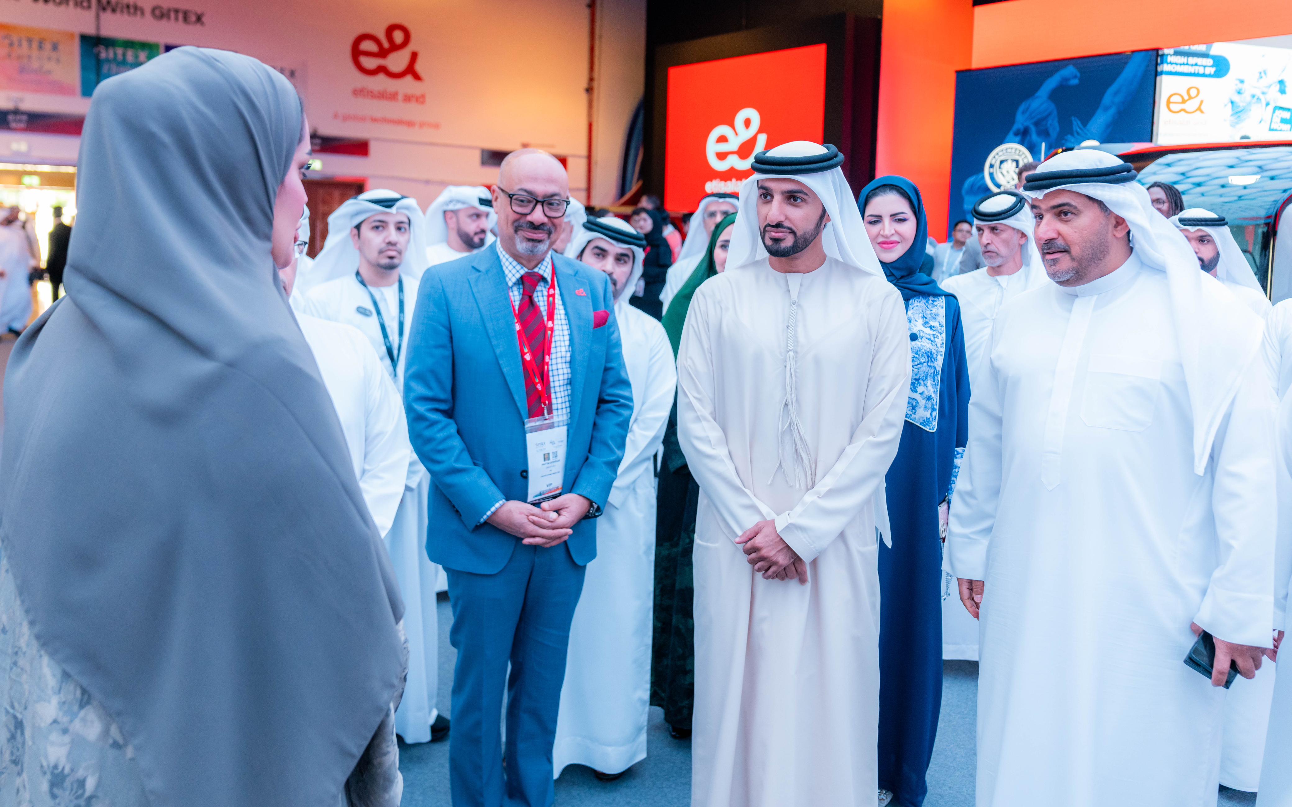 راشد بن حميد يزور جيتكس 2024