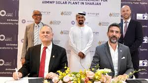 على هامش «أديبك».. اتفاقية لإنشاء أكبر محطة للطاقة الشمسية في الشارقة