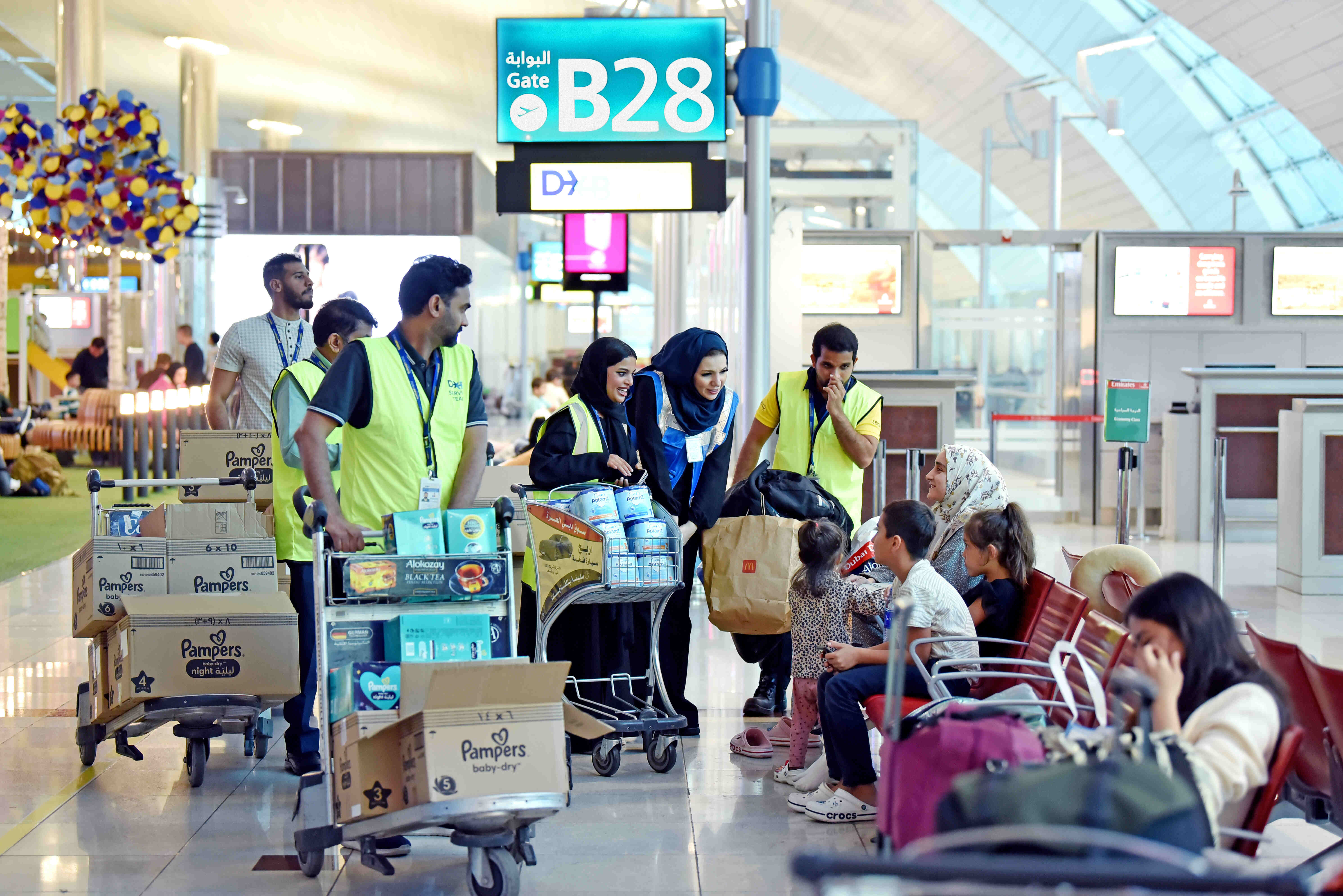 العمليات التشغيلية في مطارات دبي تعود إلى وضعها الطبيعي