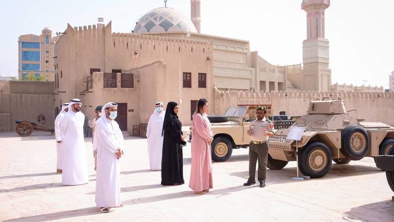 متحف عجمان يستضيف فعاليات"معرض عام الخمسين" للتعريف بدور وتاريخ القوات المسلحة