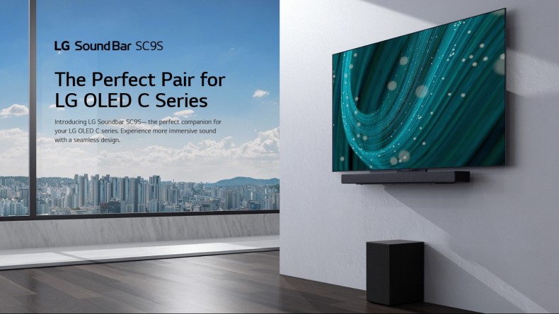 إل جي تُعلن عن عروض رائعة على مكبر صوت LG SOUNDBAR SC9S الجديد وتلفزيونات LG OLED C2