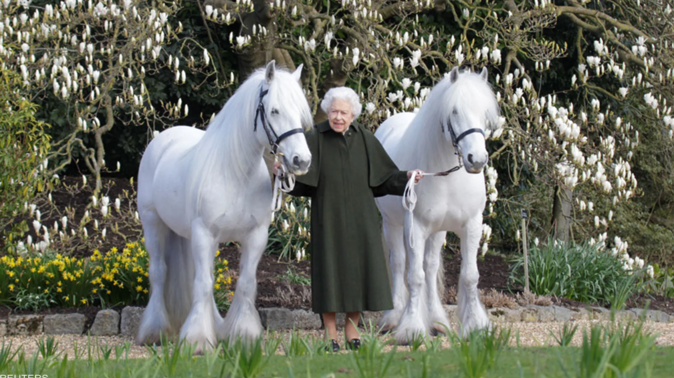 ملكة بريطانيا تحتفل بعيد ميلادها الـ96..باربي ومهران ومدفعية