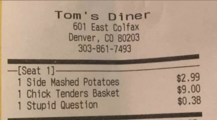 مطعم أمريكي يفرض غرامة على «الأسئلة الغبية» 