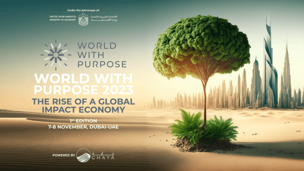 تحت رعاية وزارة الاقتصاد، دبي تستضيف قمة "عالم هادف" الافتتاحية 7 نوفمبر المقبل