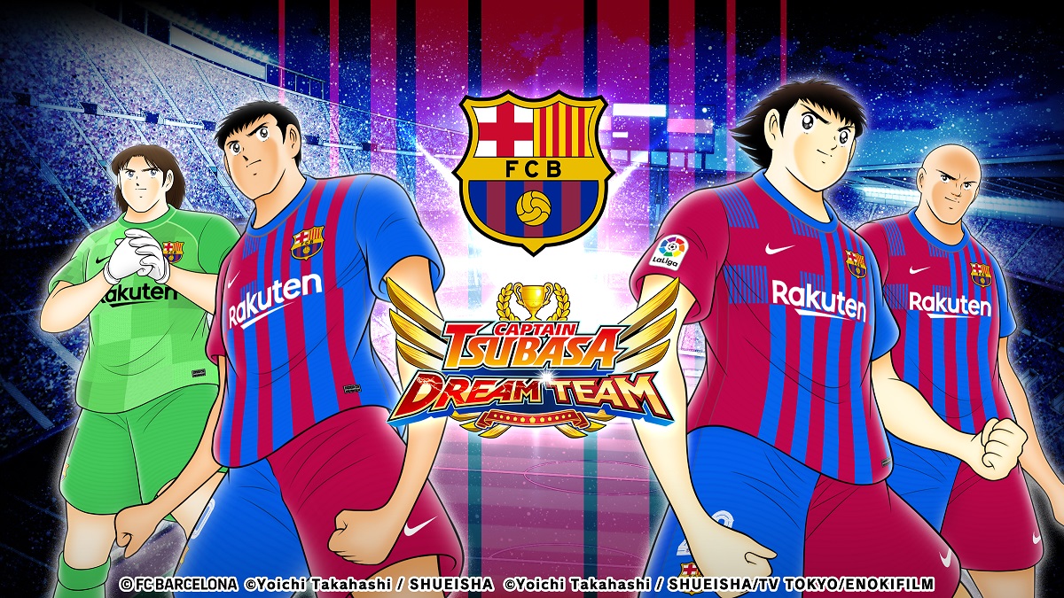 الذكرى السنوية الرابعة لـ "Captain Tsubasa: Dream Team" والزي الرسمي لنادي برشلونة يظهر لأول ...