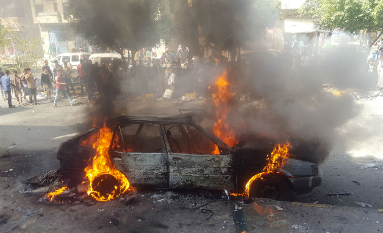 تفجير عبوة ناسفة بسوق شعبي مزدحم في عدن.. ومقتل 5