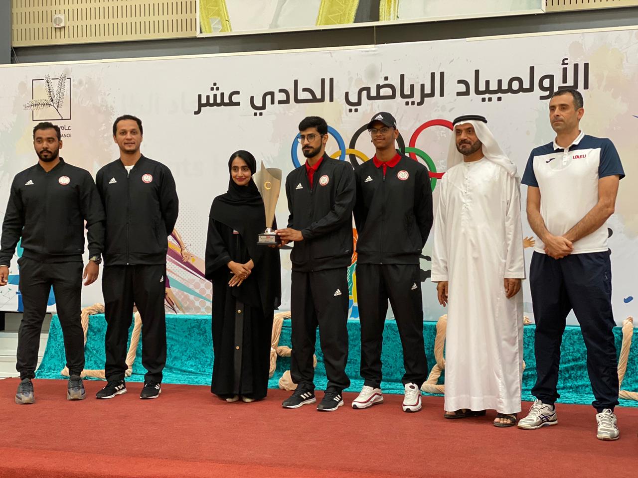 شرطة أبوظبي تفوز بالمراكز الأولى في أولمبياد جامعة الإمارات