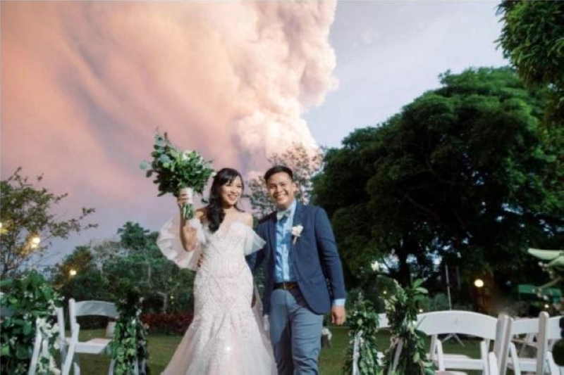 حفل زفاف على وقع ثورة بركان