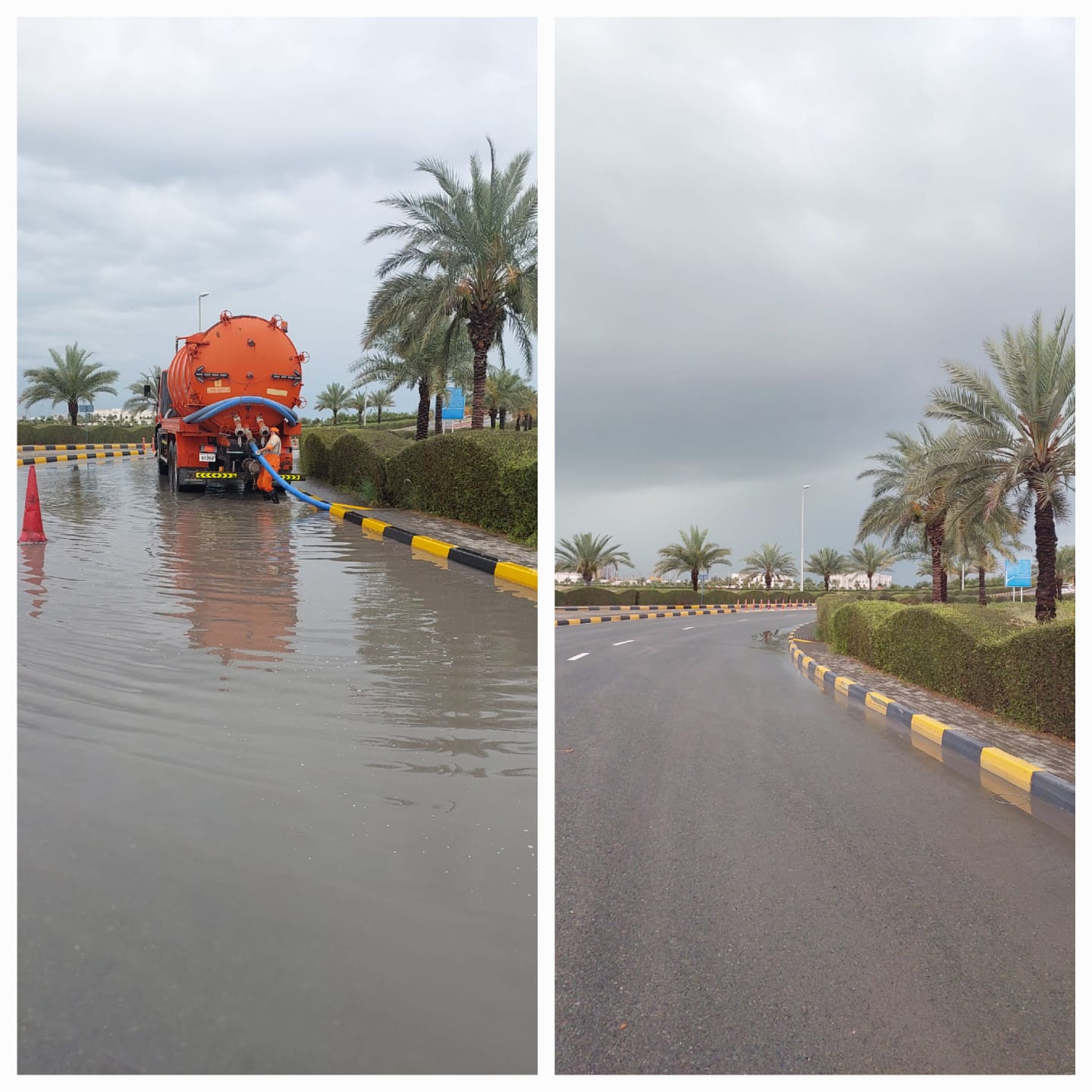 بلدية الحمرية تكثف جهودها لمواجهة تداعيات الأمطار الغزيرة