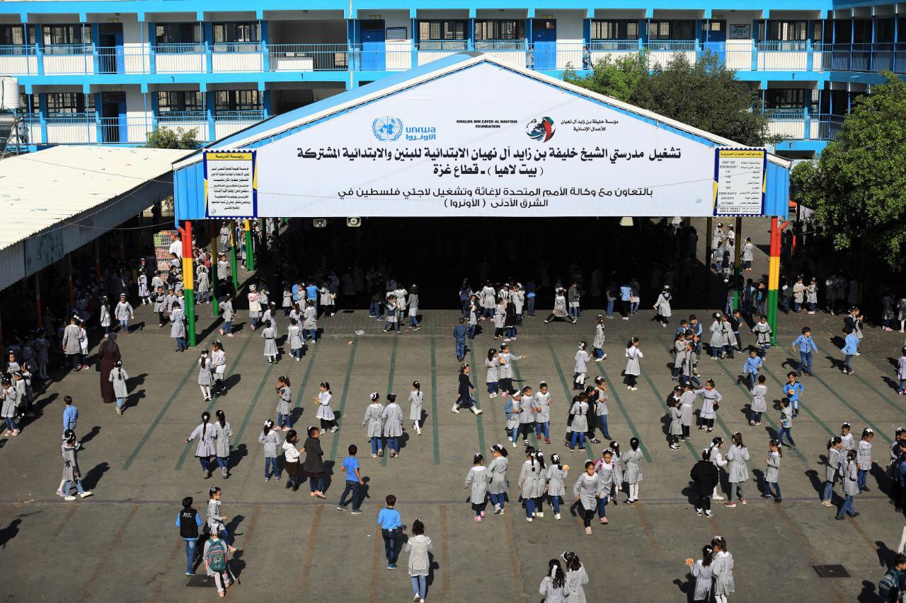 «خليفة الانسانية» تقدم 5.5 مليون درهم لدعم التعليم في غزة