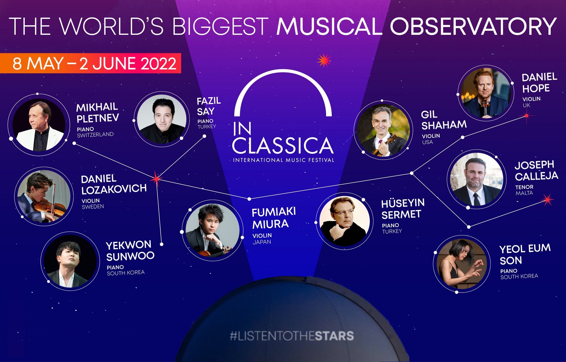 Renowned “InClassica International Music Festival” Returns to Dubai for 2022 Edition
