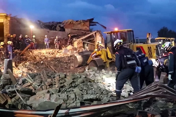12 مفقوداً بسبب انفجار مصنع في موسكو