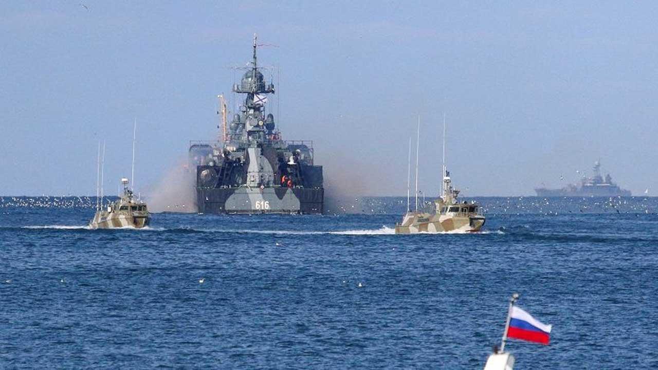 5 جرحى في هجوم على قيادة الأسطول الروسي في البحر الأسود