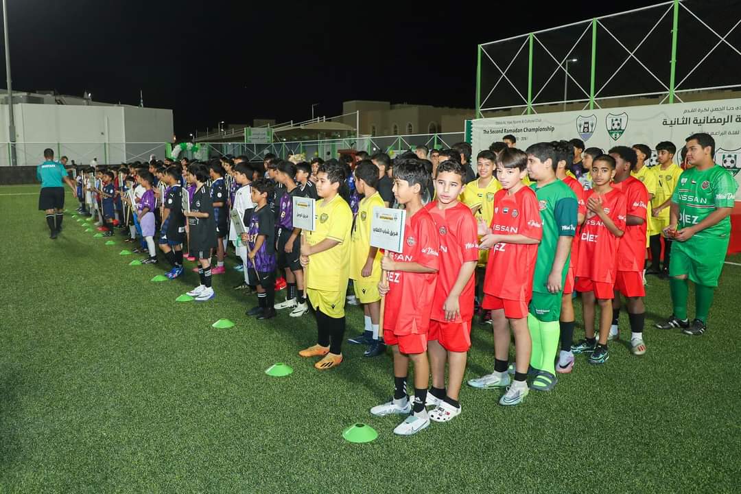 انطلاق منافسات النسخة الثانية لبطولة كرة القدم الرمضانية في نادي دبا الحصن
