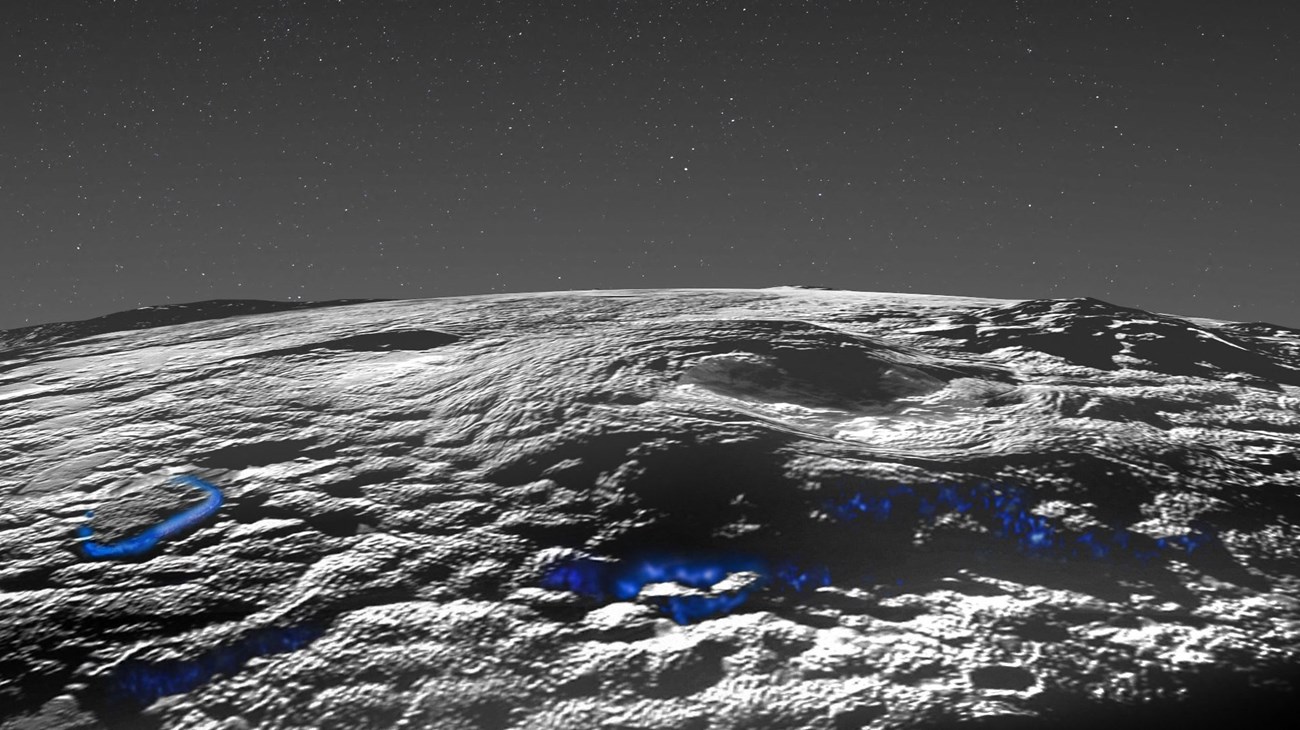 البراكين على كوكب بلوتو...من جليد