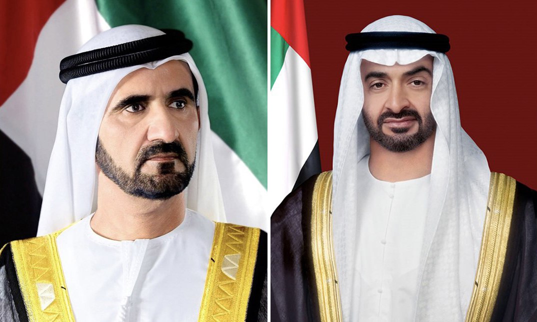رئيس الدولة ومحمد بن راشد يهنئان أمير الكويت بمناسبة الذكرى الثانية لتوليه مقاليد الحكم