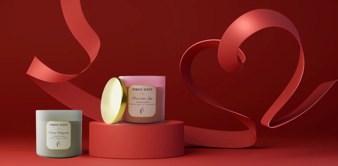 Scented Candles for Valentine’s Day
