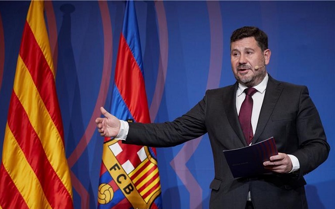 استقالة نائب رئيس برشلونة