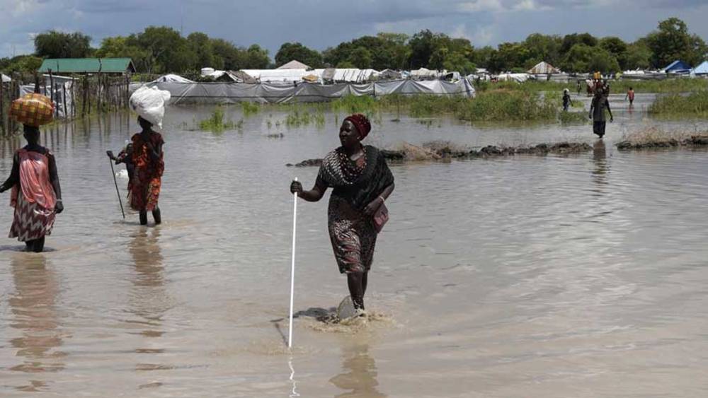 الأمم المتحدة: تغير المناخ وراء أسوأ فيضانات يشهدها جنوب السودان