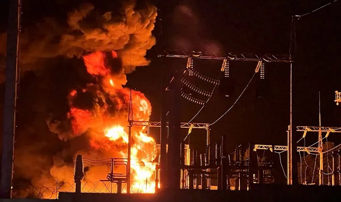 حريق في محطة للطاقة في روستوف الروسية وتوقف وحدتي كهرباء